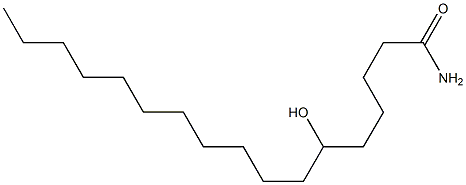 6-Hydroxyheptadecanamide Struktur