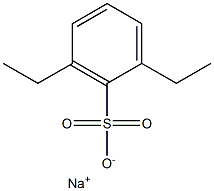 2,6-Diethylbenzenesulfonic acid sodium salt Struktur