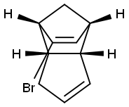 (1R,2R,6S,7S)-8-Bromotricyclo[5.2.1.02,6]deca-3,8-diene Struktur