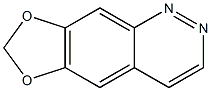 6,7-Methylenebisoxycinnoline Struktur