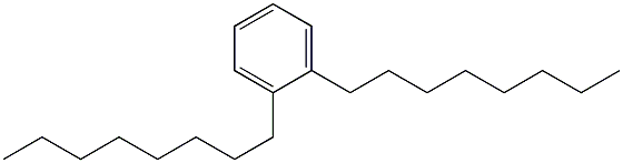 1,2-Dioctylbenzene Struktur