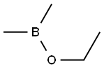 Dimethylborinic acid ethyl ester Struktur