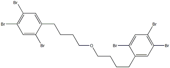 2,4,5-Tribromophenylbutyl ether Struktur