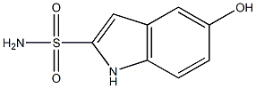 5-Hydroxy-1H-indole-2-sulfonamide Struktur