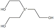 Tris(2-hydroxyethyl)sulfonium Struktur