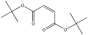 (Z)-2-Butenedioic acid ditert-butyl ester Struktur