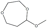 5-Methoxy-1,4-dioxepane Struktur