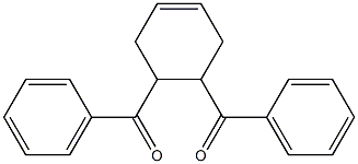 4,5-Dibenzoylcyclohexene Struktur