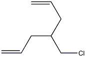 4-(Chloromethyl)-1,6-heptadiene Struktur