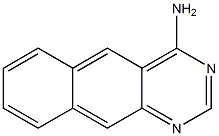 4-Aminobenzo[g]quinazoline Struktur