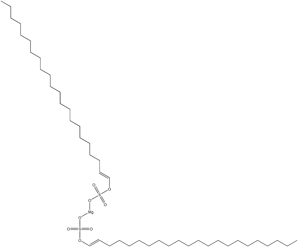 Bis[(1-docosenyloxy)sulfonyloxy]magnesium Struktur