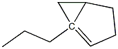 3-(2H2)Methylene-2-propylcyclopentene Struktur