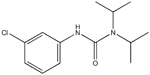 1-(3-Chlorophenyl)-3,3-diisopropylurea Struktur