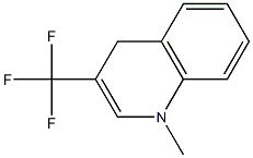 1-Methyl-3-(trifluoromethyl)-1,4-dihydroquinoline Struktur