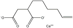 2-(5-Hexenyl)succinic acid calcium salt Struktur