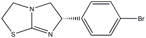 [6S,(-)]-6-(4-Bromophenyl)-2,3,5,6-tetrahydroimidazo[2,1-b]thiazole Struktur