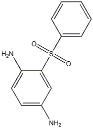 2,5-Diamino[sulfonylbisbenzene] Struktur