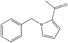 1-Benzyl-2-acetyl-1H-pyrrole Struktur