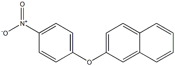 1-(2-Naphtyloxy)-4-nitrobenzene Struktur