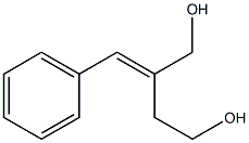 (E)-2-Benzylidene-1,4-butanediol Struktur