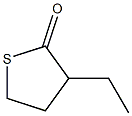 3-Ethylthiolane-2-one Struktur