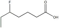 5-Fluoroheptanoic acid Struktur