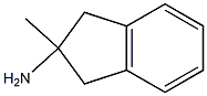 2-Methylindan-2-amine Struktur