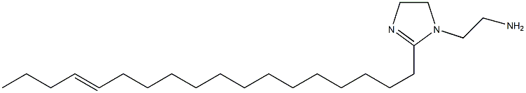 1-(2-Aminoethyl)-2-(14-octadecenyl)-2-imidazoline Struktur