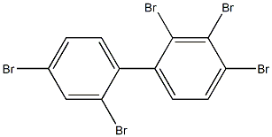 2,2',3,4,4'-Pentabromo-1,1'-biphenyl Struktur