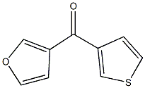 3-(3-Furylcarbonyl)thiophene Struktur