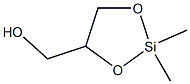 4-Hydroxymethyl-2,2-dimethyl-1,3-dioxa-2-silacyclopentane Struktur