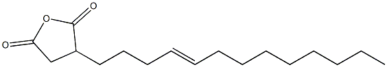 2-(4-Tridecenyl)succinic anhydride Struktur