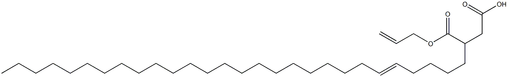 3-(5-Octacosenyl)succinic acid 1-hydrogen 4-allyl ester Struktur