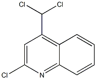 2-Chloro-4-(dichloromethyl)quinoline Struktur