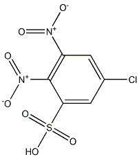 5-Chloro-2,3-dinitrobenzenesulfonic acid Struktur