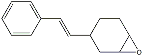 3-(2-Phenylethenyl)-7-oxabicyclo[4.1.0]heptane Struktur