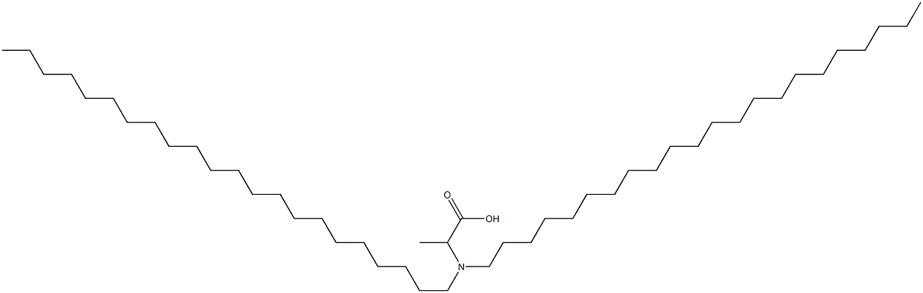 2-(Didocosylamino)propanoic acid Struktur