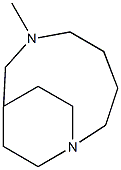 6-Methyl-1,6-diazabicyclo[6.2.2]dodecane Struktur