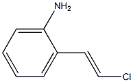 2-(2-Chlorovinyl)aniline Struktur