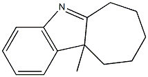 10a-Methyl-6,7,8,9,10,10a-hexahydrocyclohept[b]indole Struktur