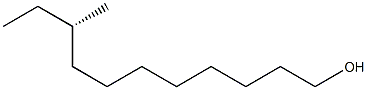 (S)-9-Methyl-1-undecanol Struktur