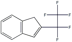 2-(Pentafluoroethyl)-1H-indene Struktur