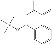 3-Methylene-5-phenyl-5-trimethylsilyloxy-1-pentene Struktur