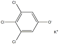 Potassium 3,4,5-trichlorophenolate Struktur