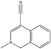 2-Methyl-4-cyano-1,2-dihydroisoquinoline Struktur