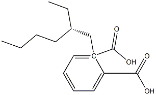 (-)-Phthalic acid hydrogen 1-[(S)-2-ethylhexyl] ester Struktur