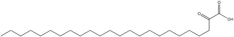 2-Oxotetracosanoic acid Struktur