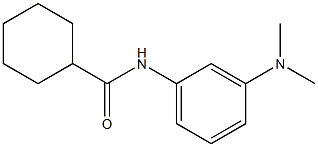 N-[m-(Dimethylamino)phenyl]cyclohexanecarboxamide Struktur