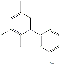 3-(2,3,5-Trimethylphenyl)phenol Struktur