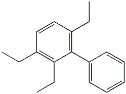 2,3,6-Triethyl-1,1'-biphenyl Struktur